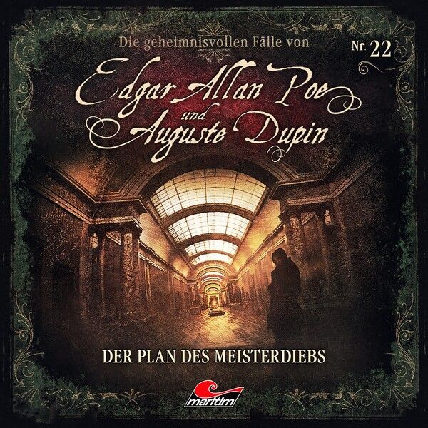 Die geheimnisvollen Fälle von Edgar Allan Poe und Auguste Dupin - Der Plan des Meisterdiebs, 1 Audio-CD main product photo