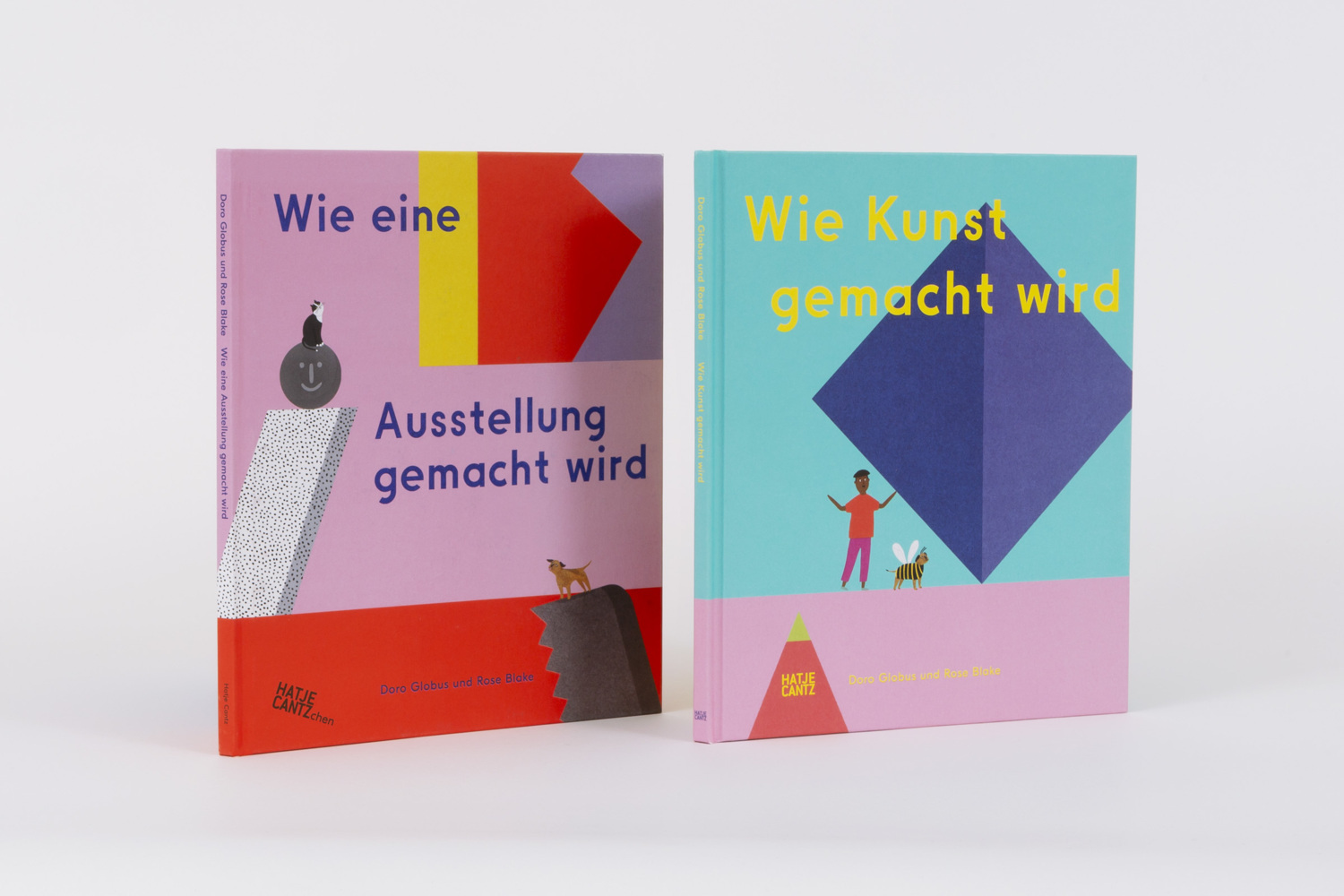 Wie Kunst & Ausstellungen gemacht werden - Zwei inspirierende Kinderbücher über Kunst & Museen im Set für kreative Entdecker ab 6 Jahren, 2 Teile main product photo