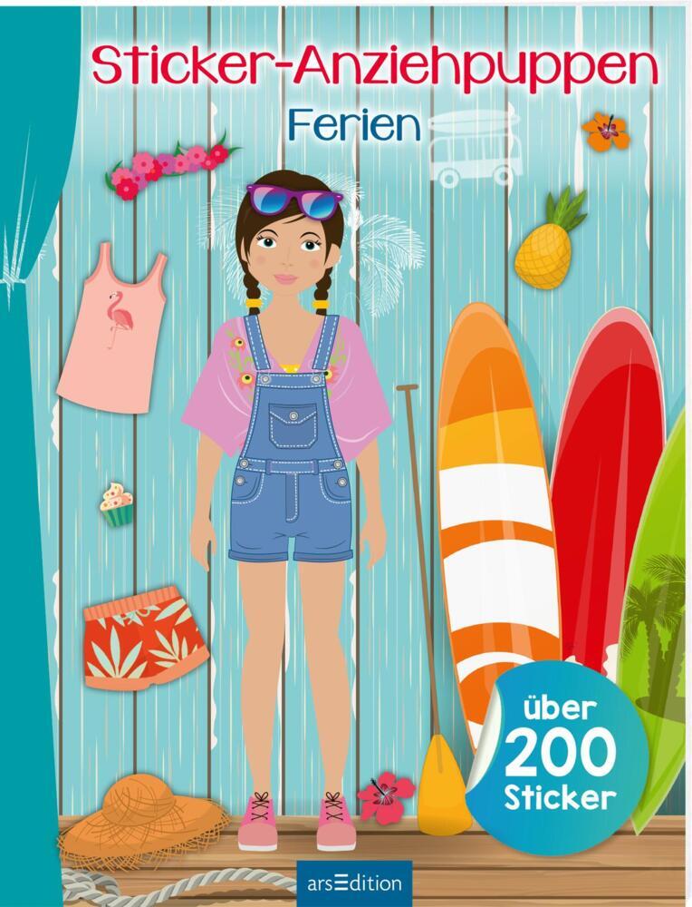 Sticker-Anziehpuppen - Ferien main product photo