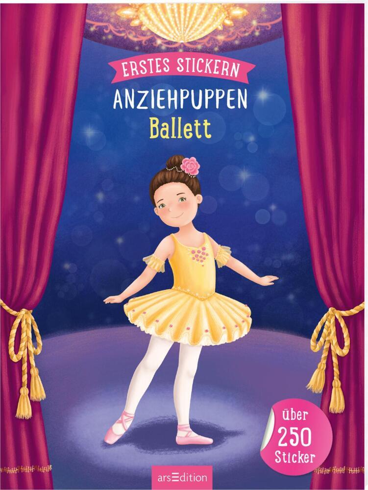 Erstes Stickern Anziehpuppen - Ballett main product photo