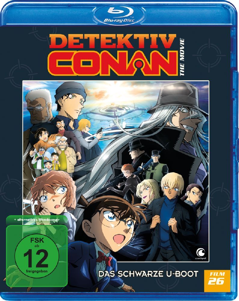 Detektiv Conan - 26. Film: Das schwarze U-Boot, 1 Blu-ray main product photo