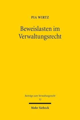 Beweislasten im Verwaltungsrecht