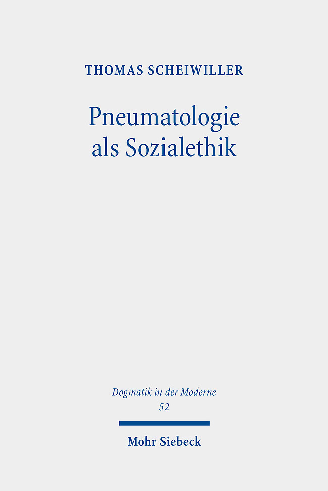 Pneumatologie als Sozialethik main product photo