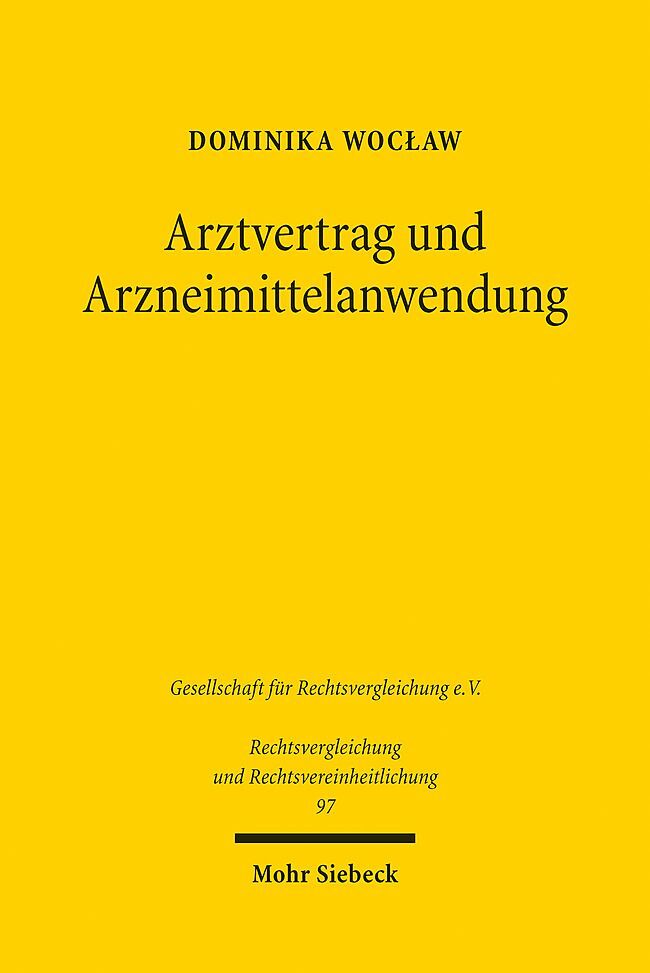Arztvertrag und Arzneimittelanwendung main product photo