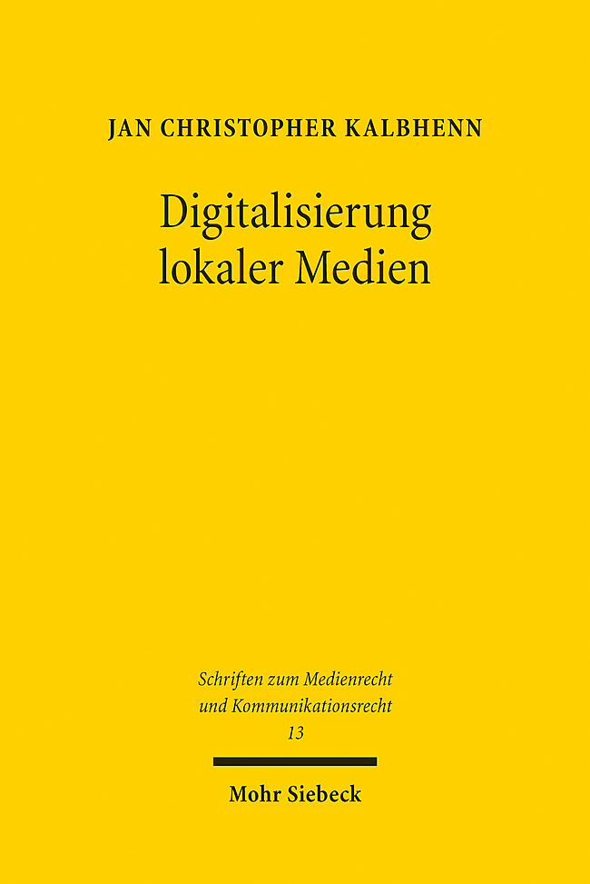 Digitalisierung lokaler Medien main product photo