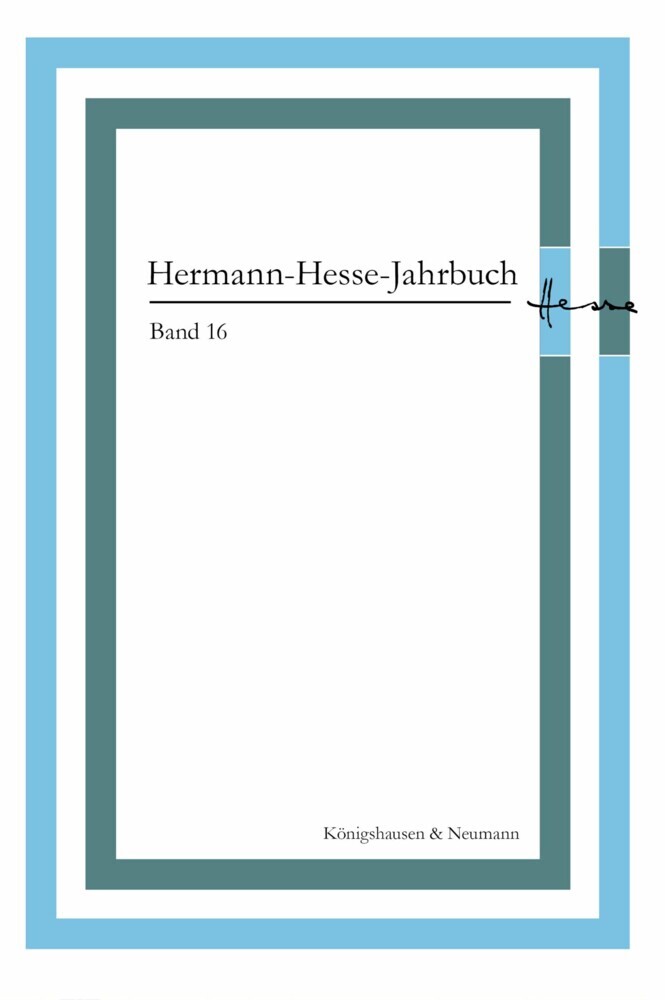 Hermann-Hesse-Jahrbuch main product photo