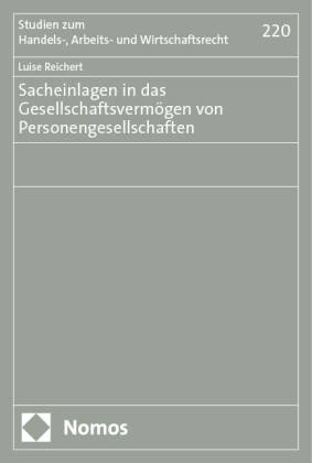Sacheinlagen in das Gesellschaftsvermögen von Personengesellschaften