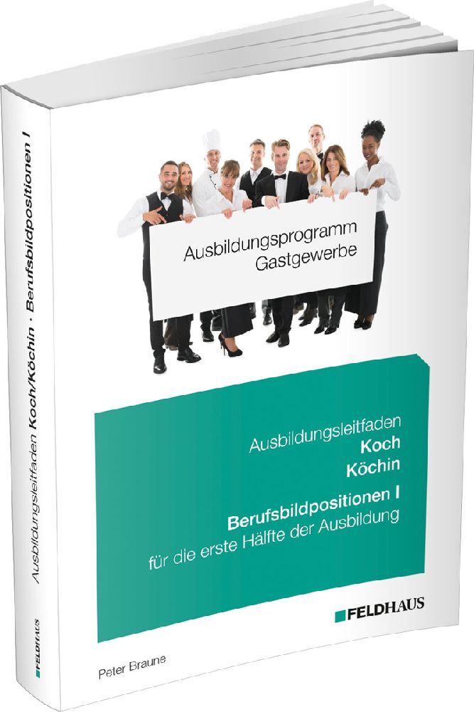 Ausbildungsprogramm Gastgewerbe / Ausbildungsleitfaden Koch/Köchin - Berufsbildpositionen I main product photo