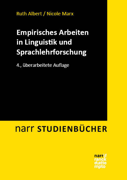 Empirisches Arbeiten in Linguistik und Sprachlehrforschung main product photo