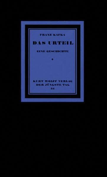 Das Urteil. Eine Geschichte main product photo