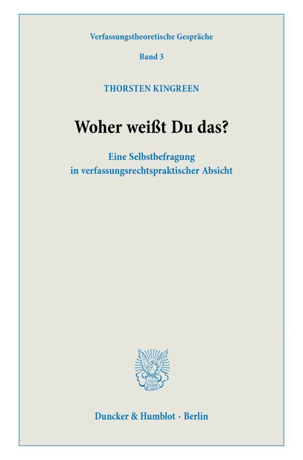 Woher weißt Du das? main product photo