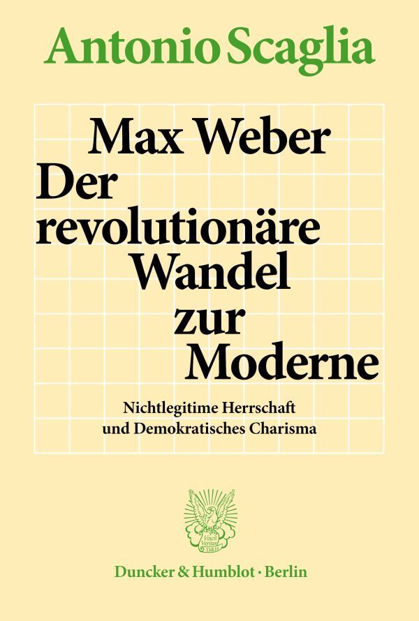 Max Weber - Der revolutionäre Wandel zur Moderne. main product photo