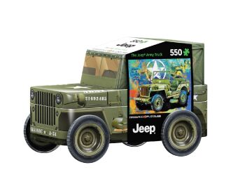 Armee Jeep Puzzledose 550 Teile