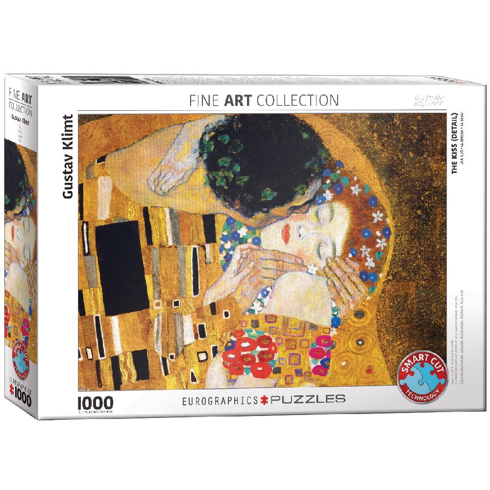 Der Kuss von Gustav Klimt - Detail main product photo