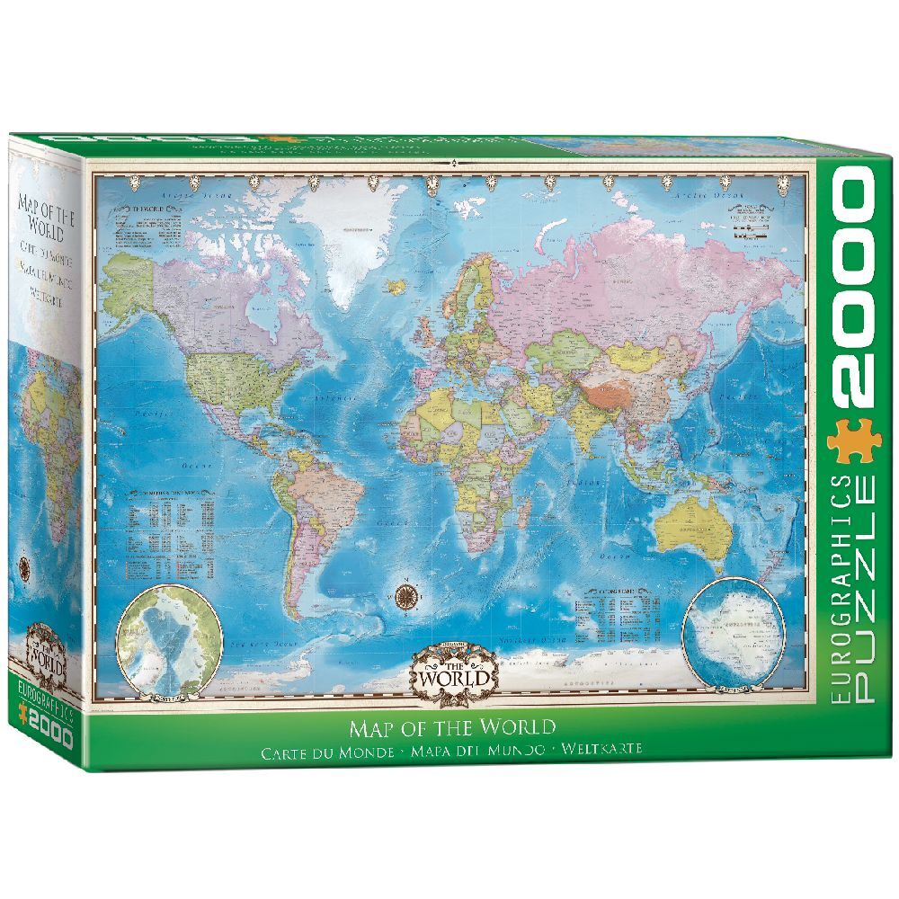 EuroGraphics Map of the World main product photo