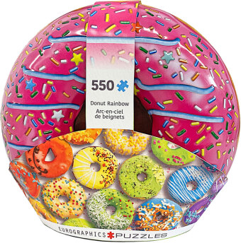 Donut Rainbow Blech 550