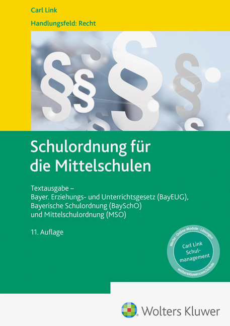 Schulordnung für die Mittelschulen main product photo