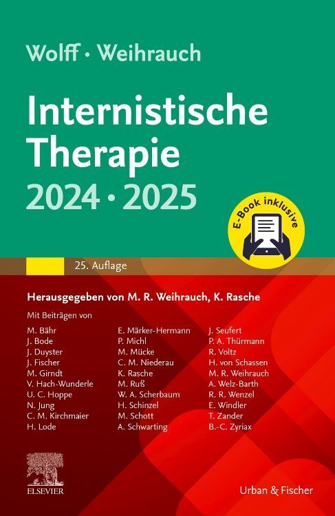 Internistische Therapie 2024, 2025 + E-Book main product photo