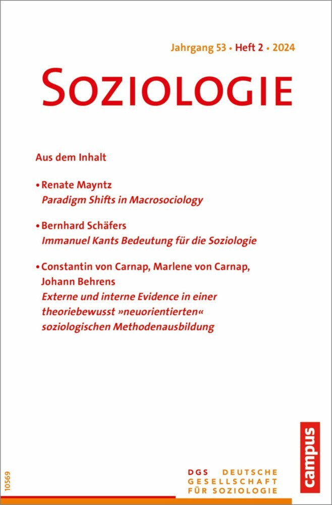 Soziologie 02/2024 main product photo