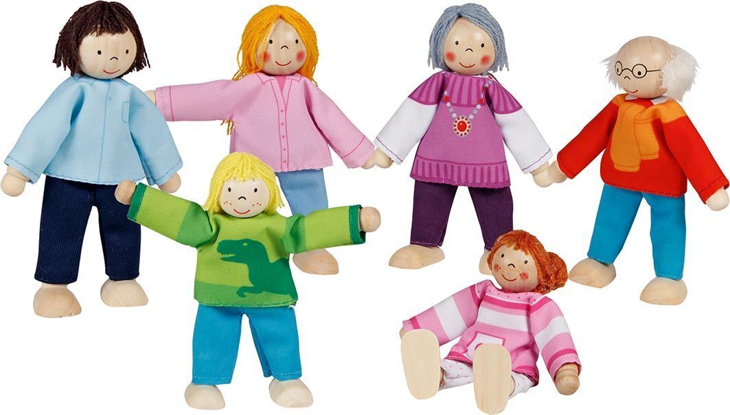 Biegepuppen Moderne Familie main product photo