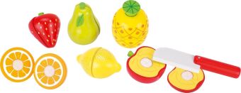 Obst mit Klettverbindung