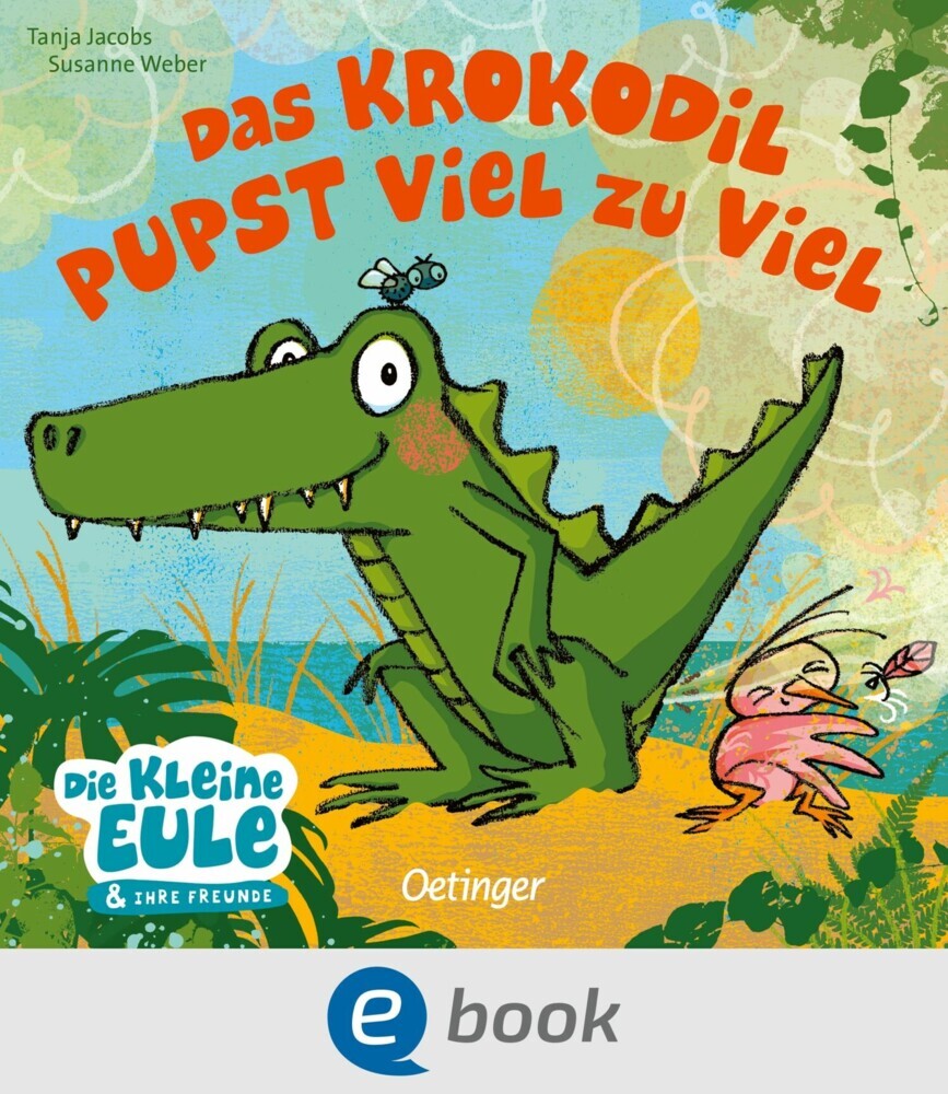 Das Krokodil pupst viel zu viel main product photo