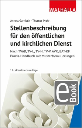 Stellenbeschreibung für den öffentlichen und kirchlichen Dienst