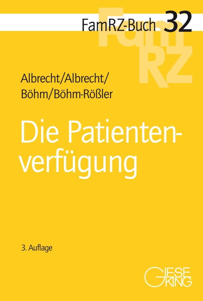 Die Patientenverfügung main product photo