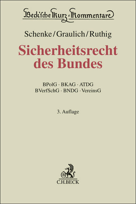 Sicherheitsrecht des Bundes main product photo