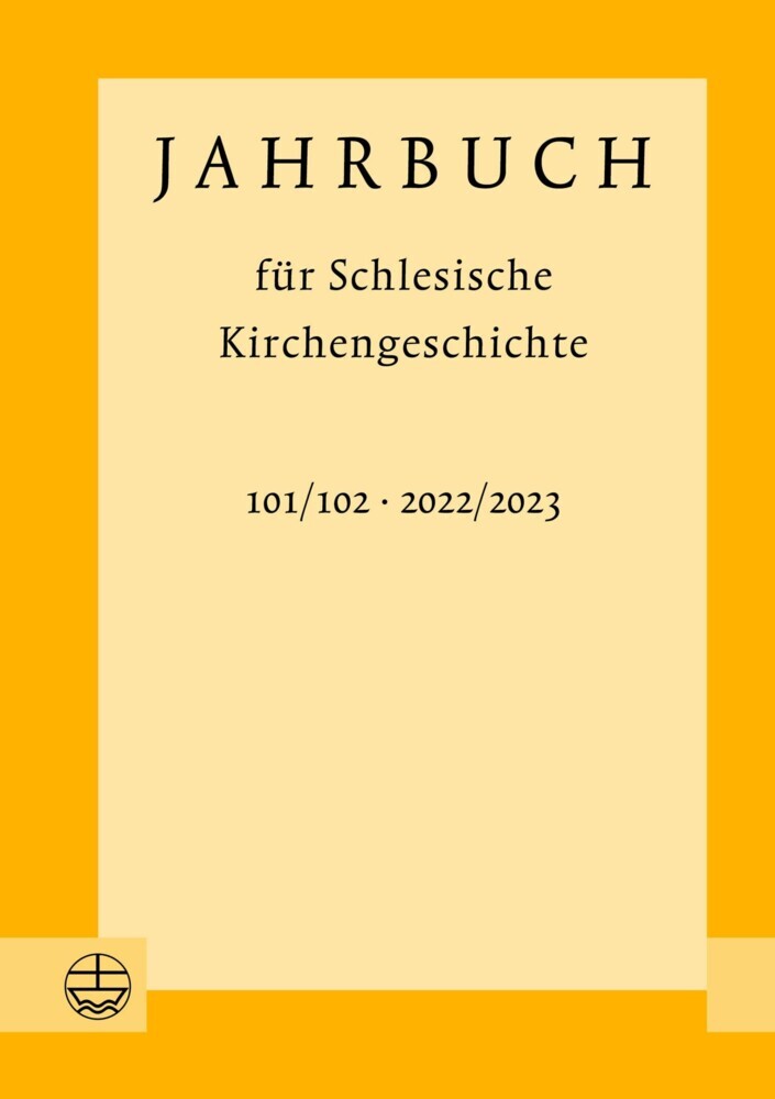 Jahrbuch für Schlesische Kirchengeschichte main product photo