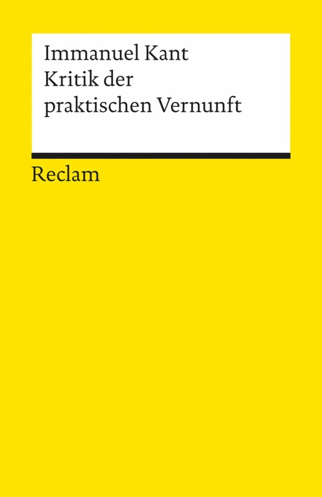 Kritik der praktischen Vernunft main product photo