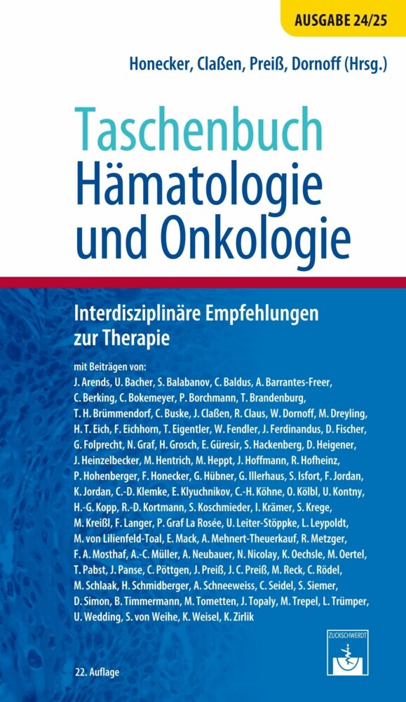 Taschenbuch Hämatologie und Onkologie main product photo