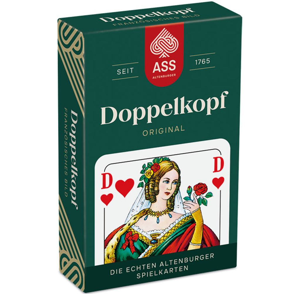 Doppelkopf, französisches Bild, in Faltschachtel main product photo