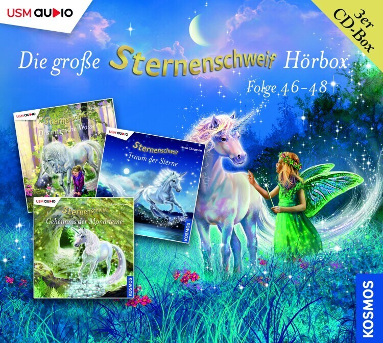 Die große Sternenschweif Hörbox Folgen 46-48 (3 Audio CDs), 3 Audio-CD main product photo