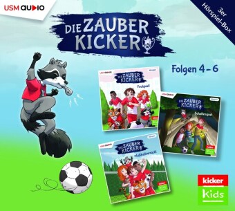 Die Zauberkicker Hörbox Folgen 4-6 (3 Audio CDs). Box.2, 3 Audio-CD