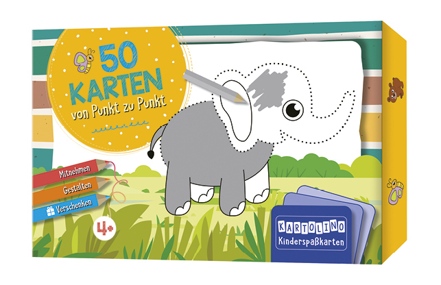 50 Karten von Punkt zu Punkt - Tiere main product photo