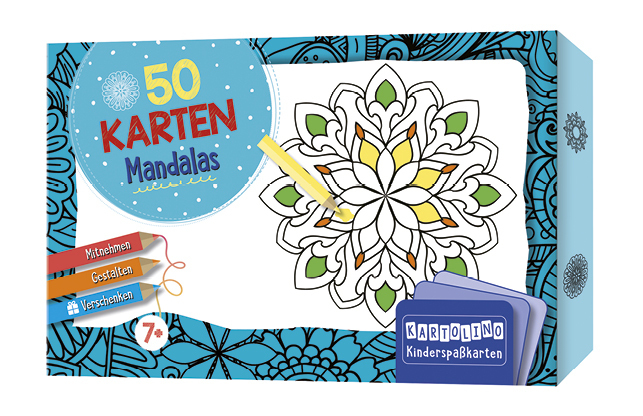 50 Karten zum Ausmalen - Mandalas main product photo