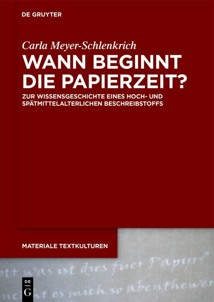 Wann beginnt die Papierzeit? main product photo