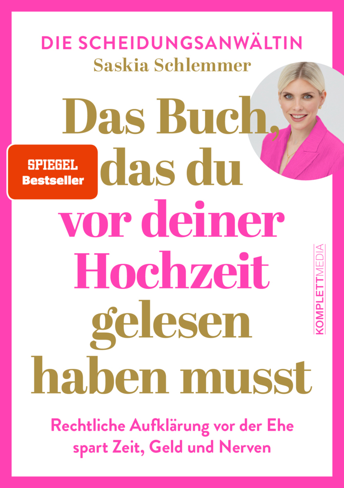 Das Buch, das du vor deiner Hochzeit gelesen haben musst (SPIEGEL-Bestseller) main product photo