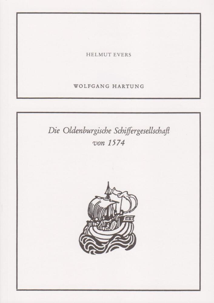 Die Oldenburgische Schiffergesellschaft von 1574 main product photo