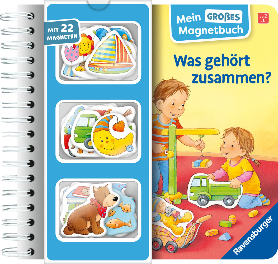 Mein großes Magnetbuch - Was gehört zusammen? main product photo