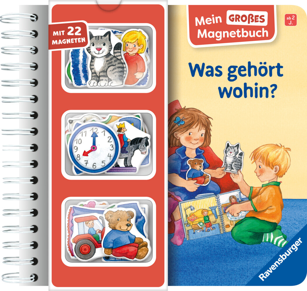 Mein großes Magnetbuch - Was gehört wohin? main product photo