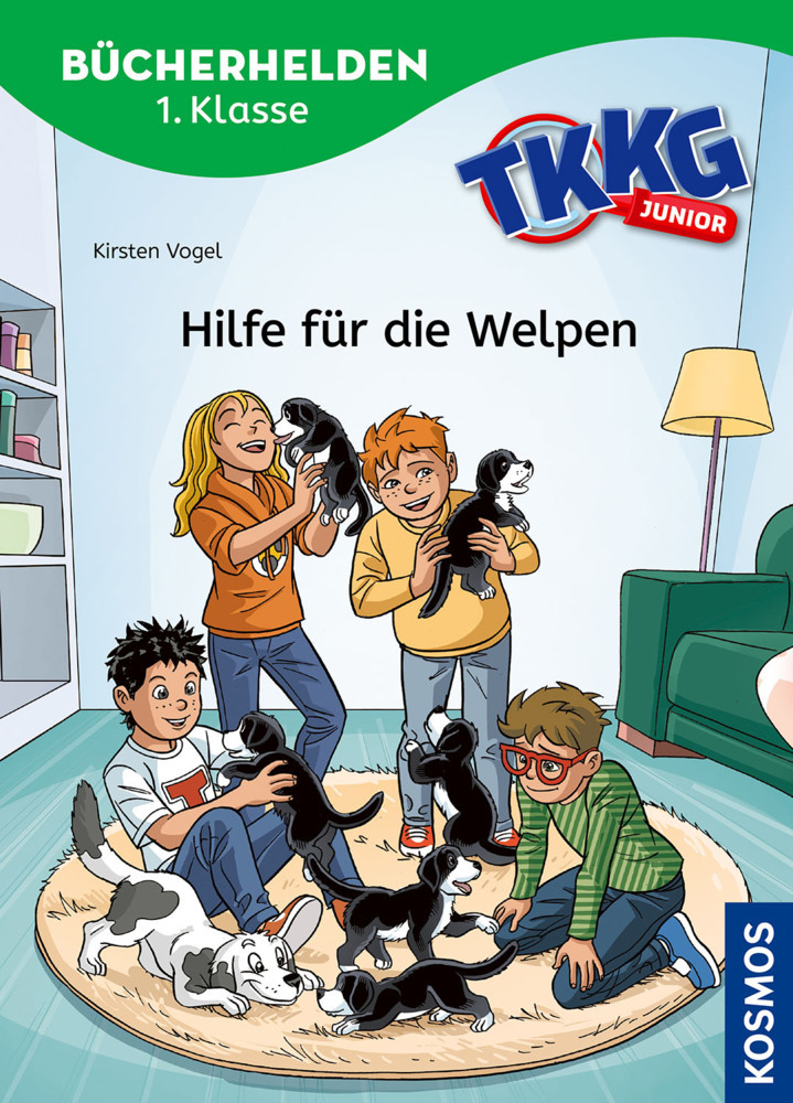TKKG Junior, Bücherhelden 1. Klasse, Hilfe für die Welpen main product photo