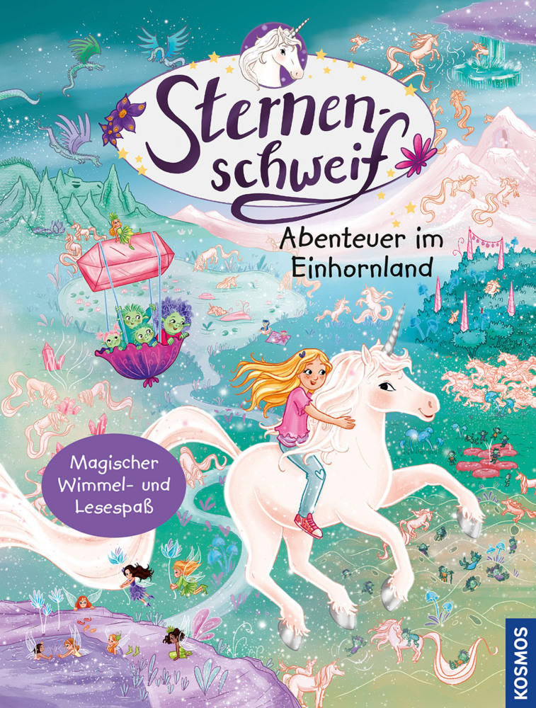 Sternenschweif, Wimmelbuch, Abenteuer im Einhornland main product photo