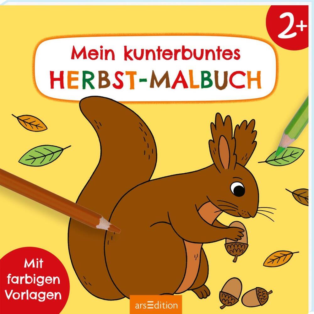Malbuch ab 2 - Mein kunterbuntes Herbst-Malbuch main product photo