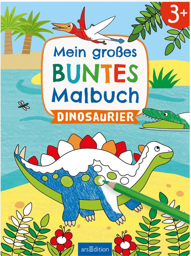Mein großes buntes Malbuch - Dinosaurier main product photo