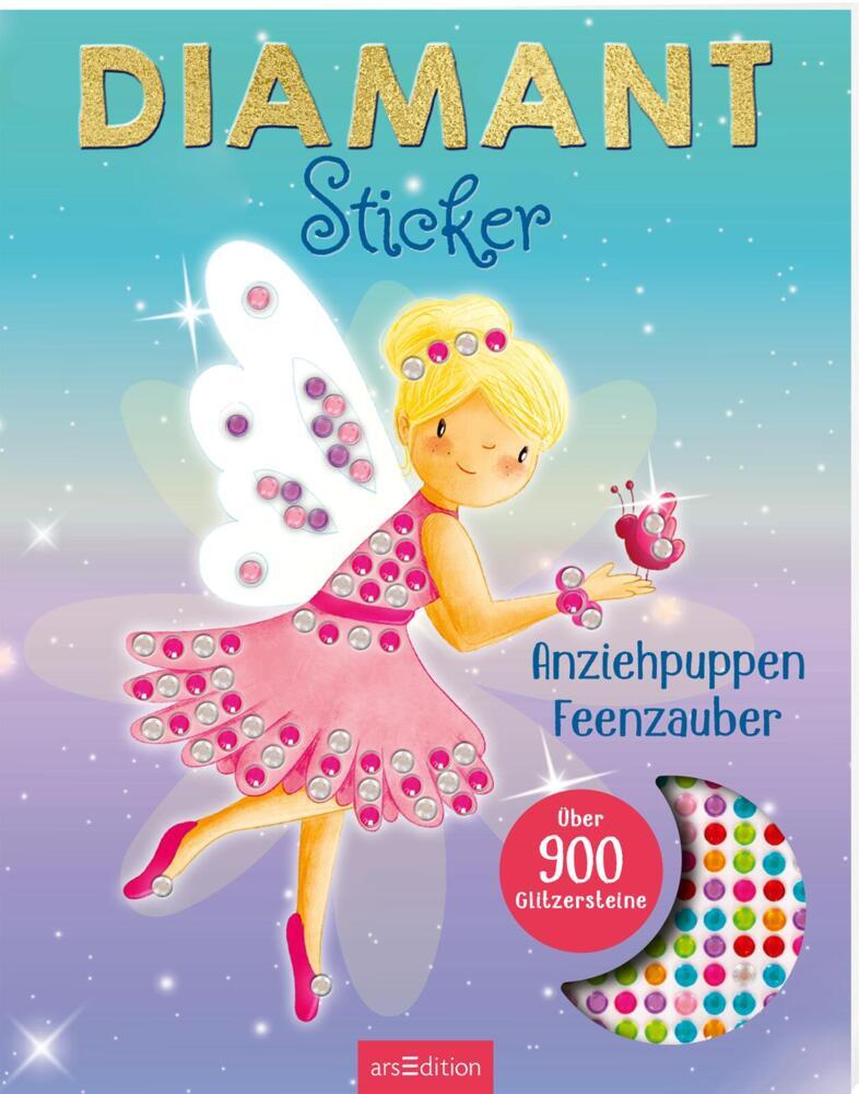 Diamantsticker Anziehpuppen - Feenzauber main product photo