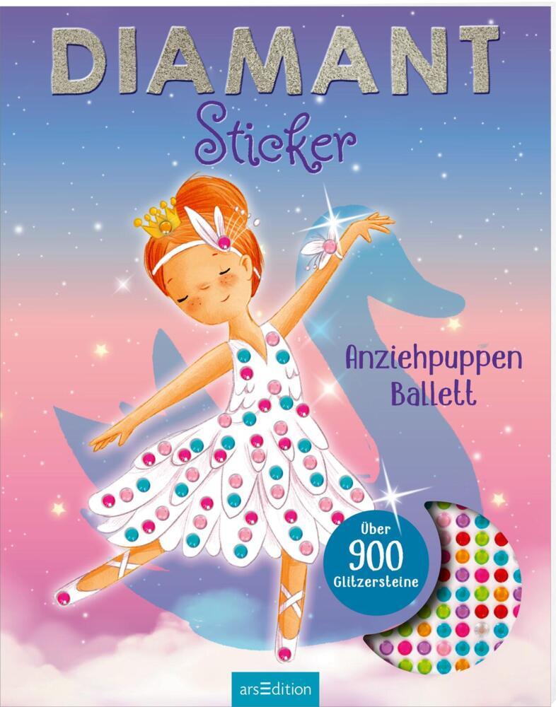Diamantsticker Anziehpuppen - Ballett main product photo
