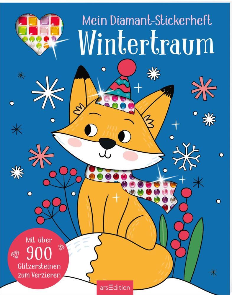 Mein Diamant-Stickerheft - Wintertraum main product photo