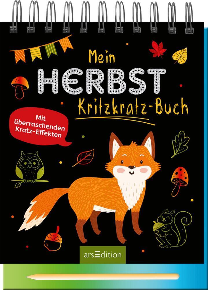 Mein Herbst-Kritzkratz-Buch main product photo